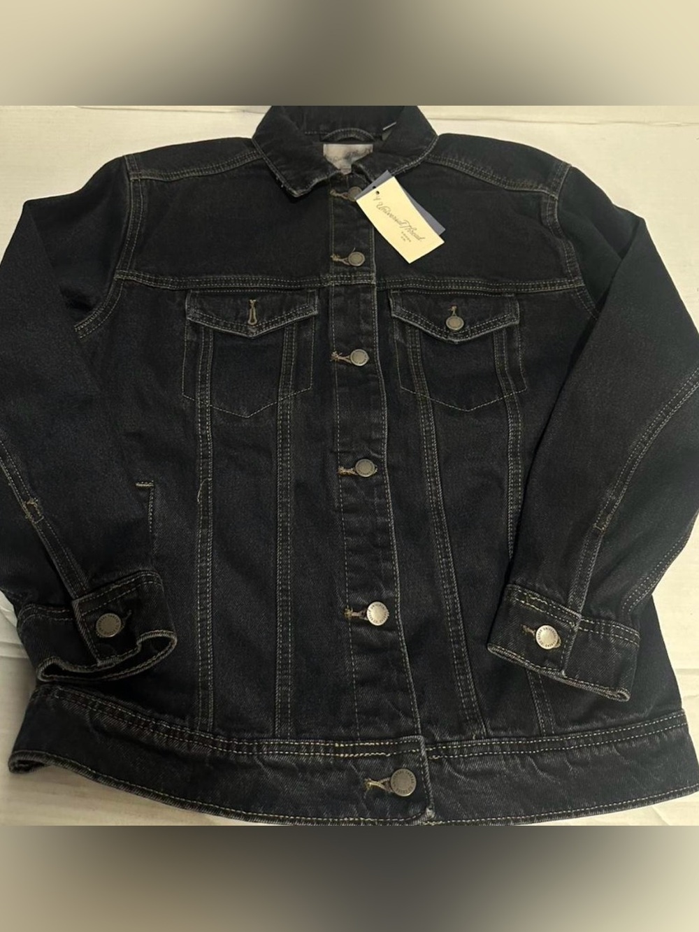Universal Thread Black Denim Jean Jacket